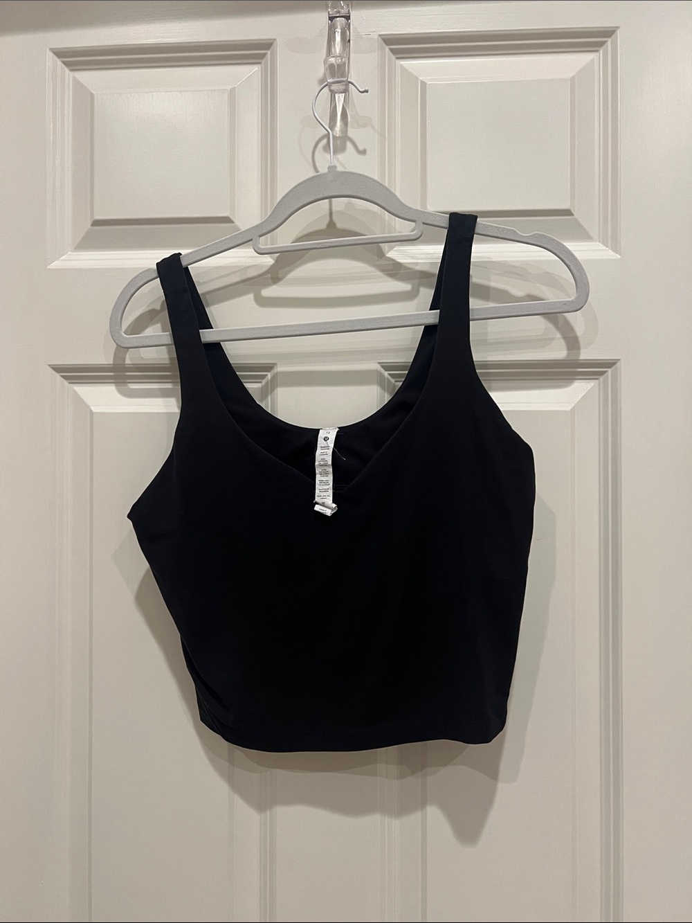 lululemon athletica align Black Cropped Tank Top